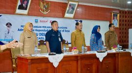 Penandatanganan perjanjian kerjasama program Administrasi Kependudukan Digital di Desa (Aku Desa Digital), Dok : (Dailyhits.id)
