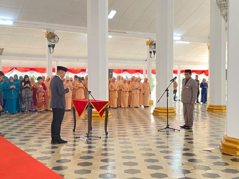 Bupati Lebak resmi melantik Halson Nainggolan menjadi Sekda definitif Kabupaten Lebak. (DAILYHITS).