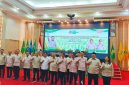Agil Zulfikar (ketiga dari kanan) resmi dilantik menjadi Ketua HKTI Kabupaten Lebak. (Istimewa)