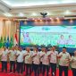 Agil Zulfikar (ketiga dari kanan) resmi dilantik menjadi Ketua HKTI Kabupaten Lebak. (Istimewa)