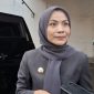 Bupati Serang, Ratu Rachmatuzakiyah, saat memberikan keterangan kepada pers, Dok (Dailyhits.id)