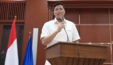 Koordinator Nasional GPPMI Jonatan Panjaitan memberikan keterangan kepada pers, (Dok)