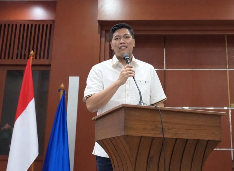 Koordinator Nasional GPPMI Jonatan Panjaitan memberikan keterangan kepada pers, (Dok)