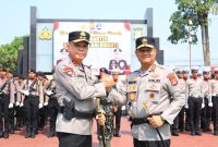 Kapolda Banten  Irjen Pol Hendra Kurniawan bersama kapolda Jabar Irjen pol Hengki, (Dok)
