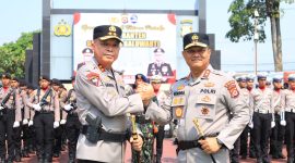 Kapolda Banten  Irjen Pol Hendra Kurniawan bersama kapolda Jabar Irjen pol Hengki, (Dok)