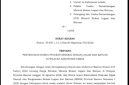 SE Bupati Lebak soal Patokan Harga Baru Mineral Bukan Logam dan Batuan. (Istimewa)